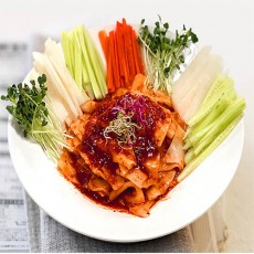 부산명물 비빔수제비