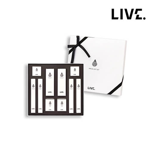 [치과칫솔]라이브오랄스 칫솔선물세트10P/선물박스+쇼핑백