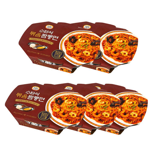 쉐프스토리 직화 볶음 짬뽕면 330g x 5팩
