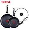 [테팔] 스페셜 프라이팬 실속 구성 3P+유리뚜껑 28cm TFC-EL08STG