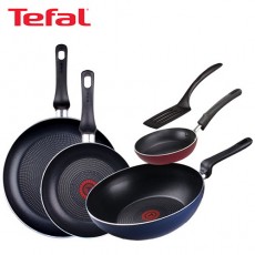 [테팔] 스페셜 프라이팬 실속 구성 3P+파워블루 멀티팬 28cm+미니팬 12cm  TFC-EL08STPBWEP12