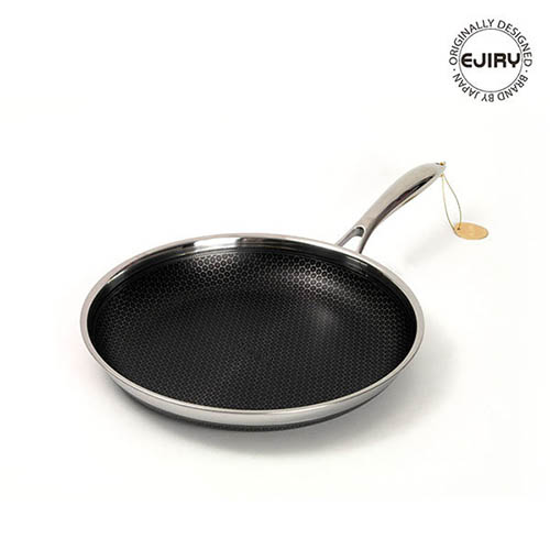 에지리 블랙큐브 통3중 스텐 30cm 양면코팅 후라이팬