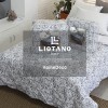[LIOTANO] 리오타노 이태리 쉐도우 플라워 차렵이불(Q) / 국내산 LT-3117