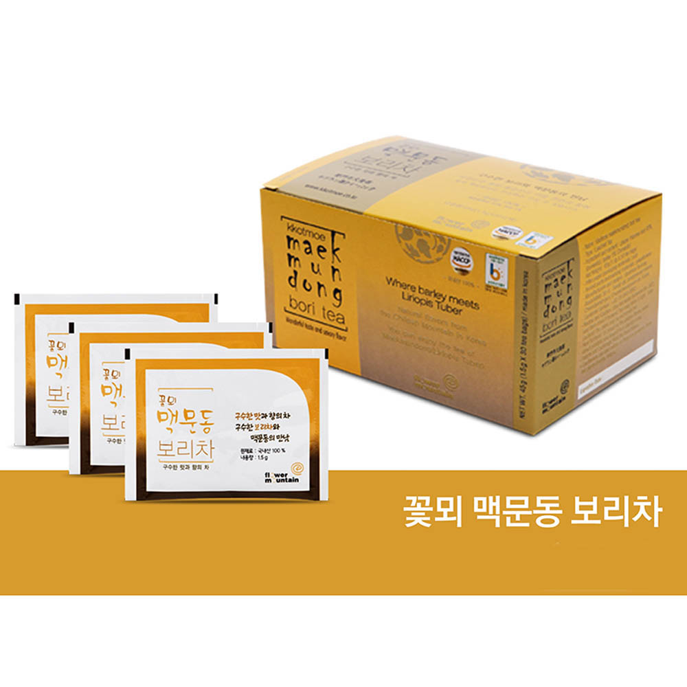 꽃뫼맥문동보리차 1.5g x 15티백