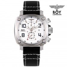 BOY LONDON 보이런던 남성 가죽 밴드시계 BLD619WH