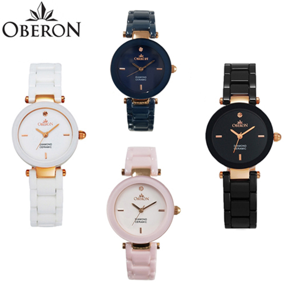 [OBERON]오베론 여성 세라믹 손목시계 OB-310