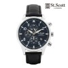 [St.Soott]세인트스코트 남성시계 ST3052L-SLB