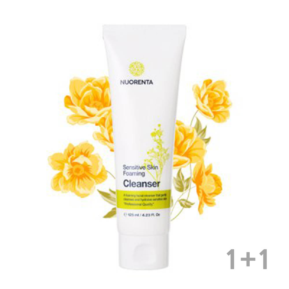 노렌타 센서티브 스킨 포밍클렌저 125ml 1+1