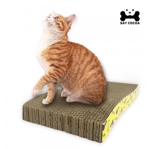 SAY COCOA 물결형 대형 캣스크래쳐 2개 (캣닢포함)