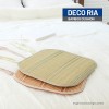 DECO RIA 데코리아 라운드 쿠션 대나무 1인용 방석 45x42cm 2P