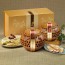 청정강원 자연산 송이버섯 꿀 600g+산삼배양근 꿀 600g