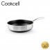 [Cookcell] 쿡셀 통3중 더블 세라믹 코팅 블랙에디션 IH 소테팬 28cm / 품번 : 03028