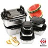 GGS 스테인레스 밀폐용기 직사각형 2PC (10,000ml(2P))