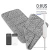 [O;HUS] 오후스 뉴-스마트 아웃도어 겸용 1인용 카본 전기매트 seasonⅡ_그레이+20,000mAh 초대용량 파워뱅크 세트 OHS-CM-008
