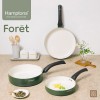 [Hamptons] 햄튼 포레 세라믹 인덕션 소테팬 20F+26F+24W 3종 세트 (손잡이 칼라박스 포함)