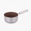 네오플램 엣지팬 세라믹 코팅 스텐 브라운 IH 18cm 밀크팬