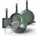 [카우프만] 올리브 인덕션 프라이팬 5종 세트(G형) KOIF-G5P