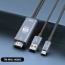 [유니콘] USB C타입 to HDMI 4K 60Hz 미러링케이블 스마트폰 동시충전 TM-MHL-9600C