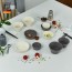 [비스카] 마이키친 페페 도자기 홈세트 14PCS