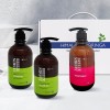 [포고니아] 자스민브리즈 헤어 선물세트 (샴푸 500ml 2개+트리트먼트 500ml 1개)