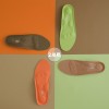 CJ홈쇼핑 특허받은 기능성 인솔 에어핏솔 (여성용 2종세트) / 오렌지+라이트 브라운