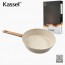 Kassel 카셀 인덕션 스톤 크림 세라믹 코팅 궁중팬 28cm