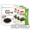 원조광천김 에코 파래도시락김5g 20봉+돌김자반40g 10봉