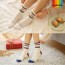 폴라로이드 엠앤코 중목 양말(여성용)+모앤코 중목 양말(여성용) 2P