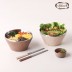 [쉬젤] 러반 포케볼 4PCS 세트 (포케볼18cm-2p+젓가락-2p)