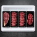[명우한우] 한우1+등급 냉장 선물세트 0.9kg (등심 300g, 갈비살 300g, 국거리 300g)