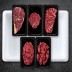 [명우한우] 한우1+등급 냉장 선물세트 1.5kg (등심 300g, 안심 300g, 채끝 300g, 불고기 300g, 국거리 300g)