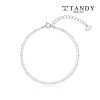 [TANDY] 탠디 실버925 체인 볼 레이어드 두줄 팔찌 TDB506