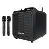 CMK-515W 100W 강의용 무선마이크 앰프 블루투스 스피커 버스킹 무선마이크 2개 제공