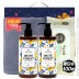 송월 타올150g 포스티보나바디로션300ml 바디워시300ml 물티슈100매(4종)