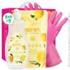 탑셰프 레몬뽀득주방세제512용기 307리필 고무장갑32cm(3종)