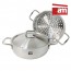 [am] 마스터 316L 통5중 냄비 28cm 파티웍세트 4L MF-528PTW