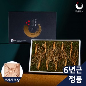 [산속의삼] 100% 국내산 6년근 프리미엄 정품 산양산삼 10뿌리 (당일채취 산지직송)