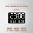 [지니큐] 디지털 LED 벽시계 거실 사무실 무소음 인테리어 멀티 디스플레이 ZQ-CM900