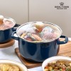 [로얄튜더] 런던 그레이스 법랑냄비 24 양수
