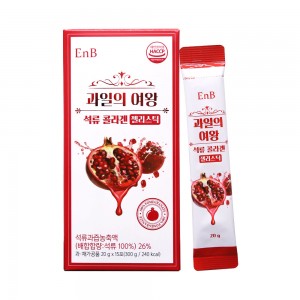 [EnB] 과일의 여왕 석류 콜라겐 젤리스틱 20g*15포