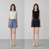[블랑드주아] 3740팬츠(데님숏츠)