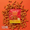 [푸드렐라] 프로틴 롤팝 매콤 양념 40g x 10팩