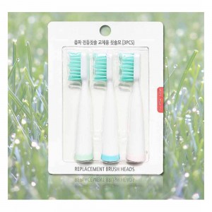 [스위스윈] 7000 칫솔모 3p 교체용 칫솔모 _소닉 음파 전동칫솔 전용
