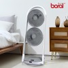 보랄 BLDC 무선 듀얼 헤드 접이식 선풍기 BR-D808RCF