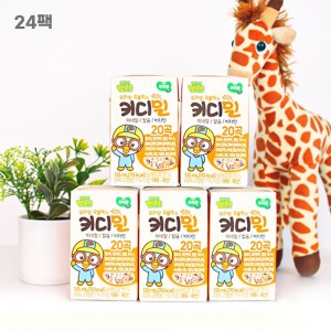 뽀로로 키디밀 어린이 두유 135ml 24팩