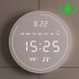 [플라이토] 무선 루나 데이 온습도 와이파이 LED 벽시계 29cm ENG (화이트)