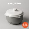 [요즐] 칼로우팟 통세라믹 100% 다이어트 저당냄비 1100ml -그레이