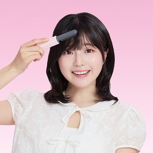 [오르빗] 초소형 무선 헤어 브러쉬형 미니 매직고데기 OR-MINI MAGIC