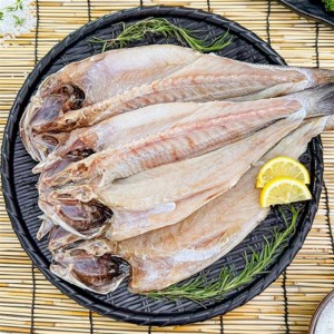 [청년농가] 자연산 반건조 손질 편 통치민어 3미(미당 35cm내외, 350g내외)