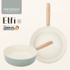 [Hamptons] 햄튼 엘피 세라믹 IH 프라이팬 28F+26W 2종 세트-I